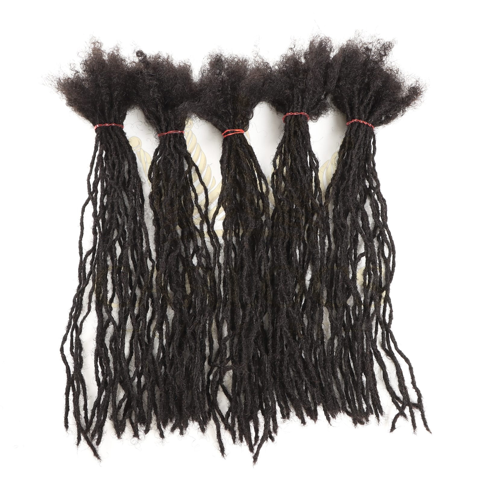 Microlocs Extensions 100% Human Hair - 300 Strands - Johannesburg locs product